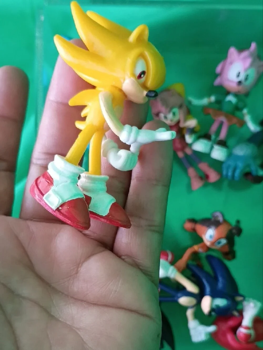 Sonic Blue Classic Poseable Action Figure - Sonic